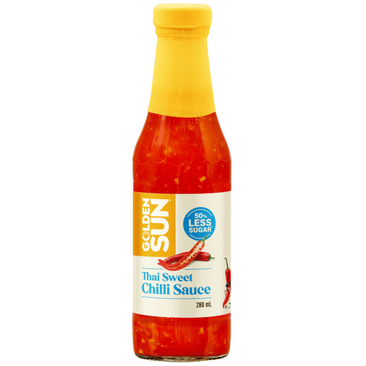 Golden Sun Sweet Thai Chilli Sauce 50% Less Sugar 280 ml