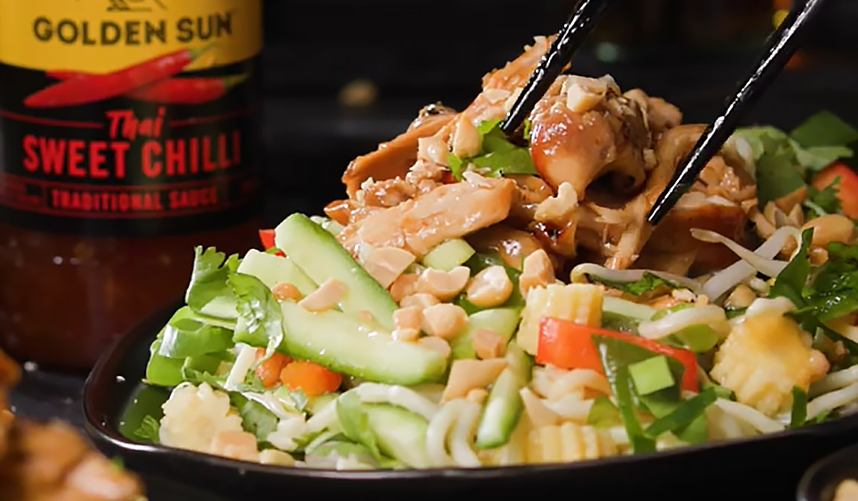 Asian Chicken Noodle Salad