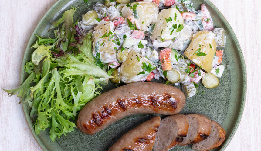 Bangers & Potato Salad