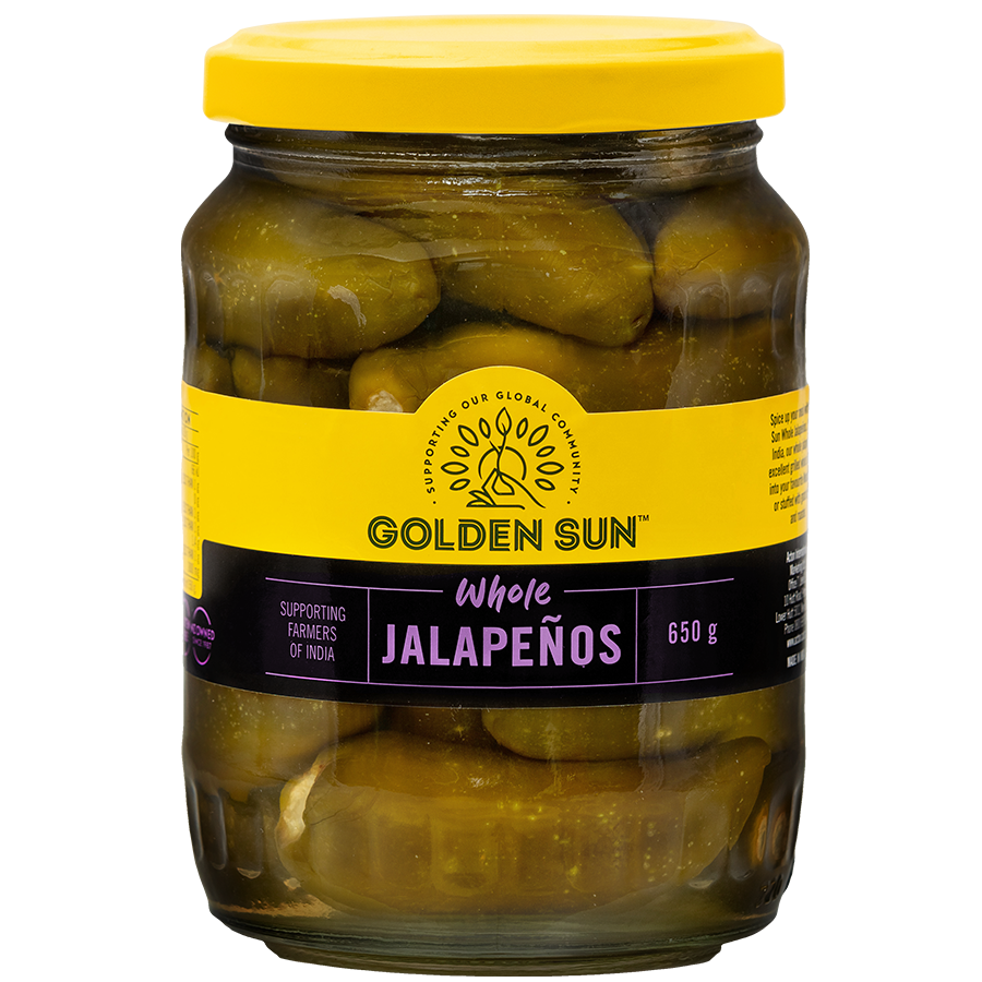 Golden Sun Whole Jalapenos 650 g