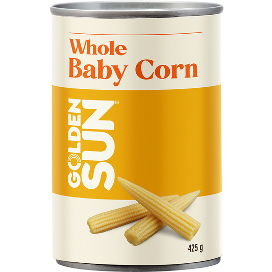 Golden Sun Whole Baby Corn 425 g