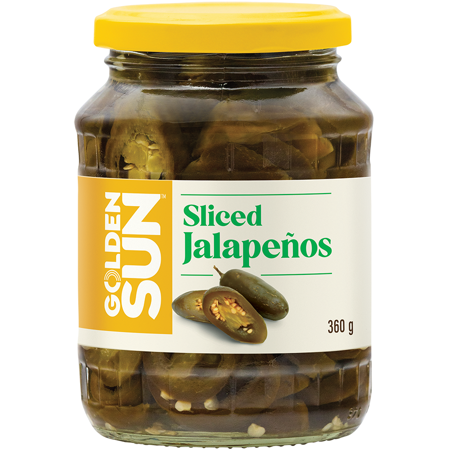 Golden Sun Sliced Jalapeno Peppers 360 g