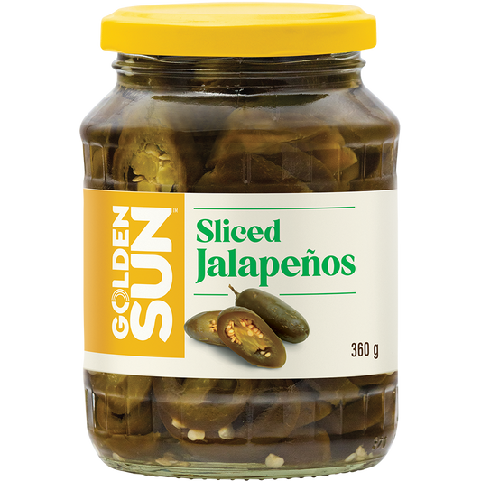 Golden Sun Sliced Jalapeno Peppers 360 g