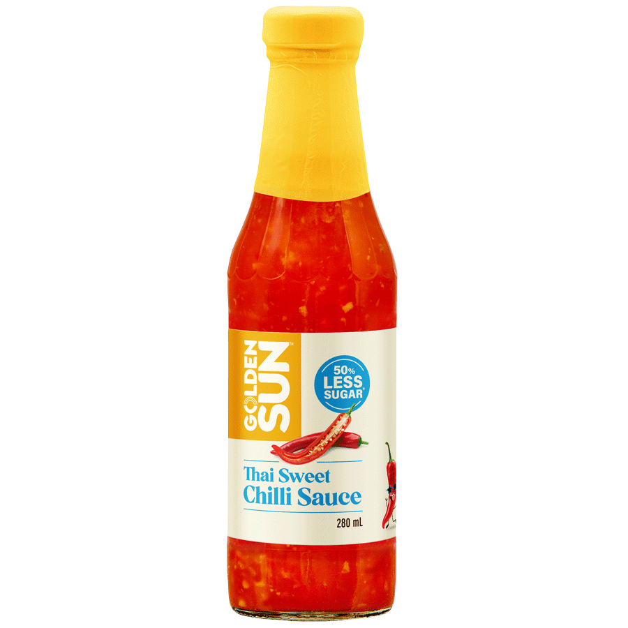 Golden Sun Sweet Thai Chilli Sauce 50% Less Sugar 280 ml