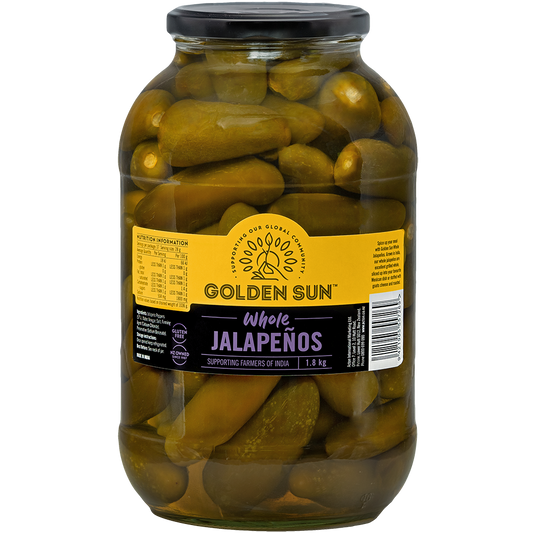 Golden Sun Whole Jalapenos 1.8 kg