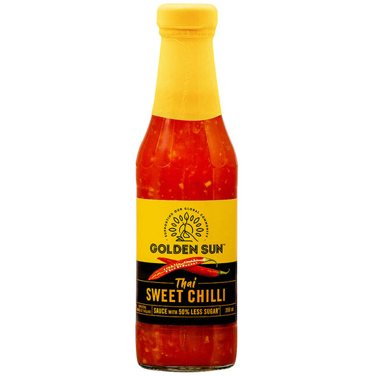 Golden Sun Sweet Thai Chilli Sauce 50% Less Sugar 280 ml